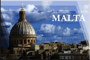 Cityfoto 11 - Malta, Valletta, Kuppel der Karmelitenkirche