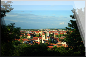 Fotografie Erfurt 36 - Skyline, Stadtansicht